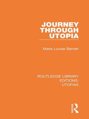 cover image of Journey through Utopia